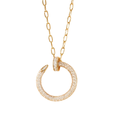 Orielle circle necklace