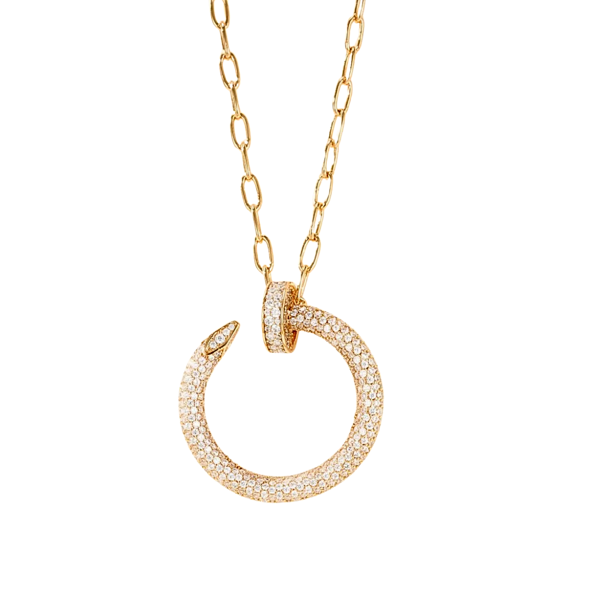 Orielle circle necklace