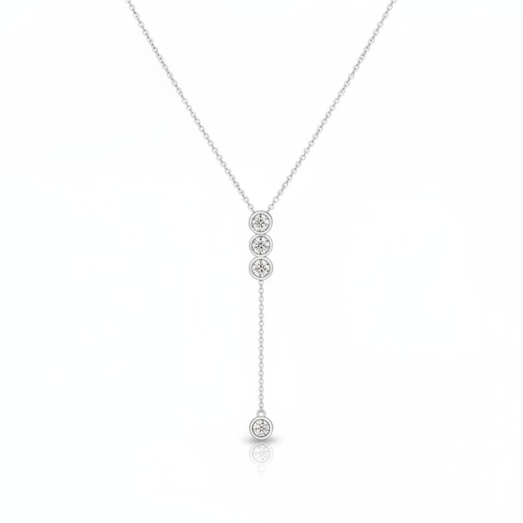 Elysia drop necklace