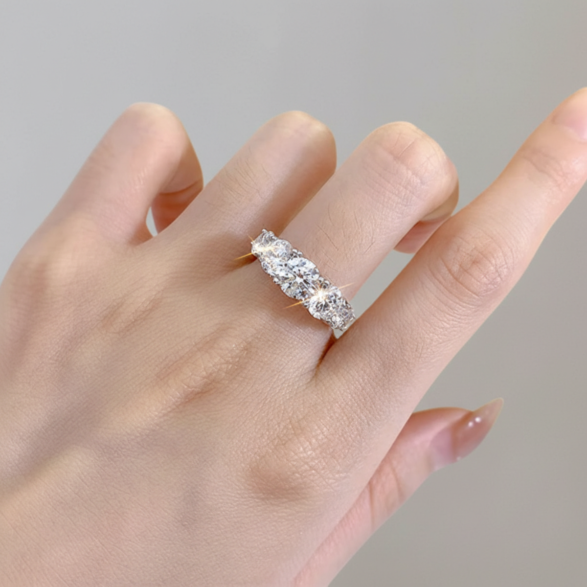 Valeria five stone ring