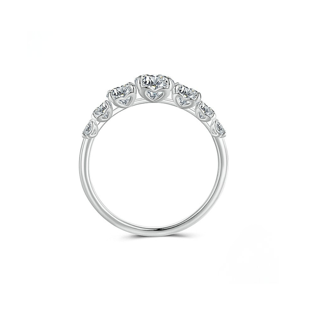 Valeria five stone ring