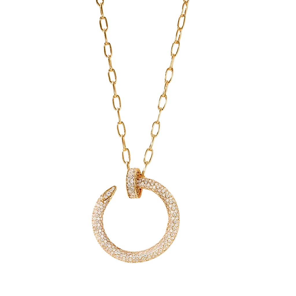 Orielle circle necklace